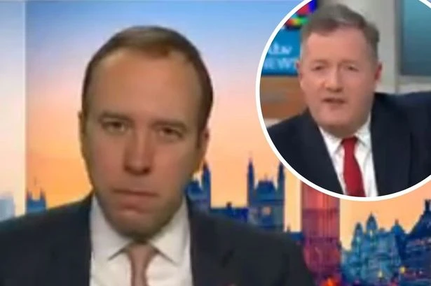 Piers Morgan's brutal response to Matt Hancock affair claims