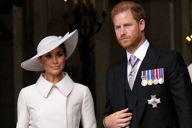 Harry and Meghan blasted as Oprah issues savage 'stay home' warning over security fight