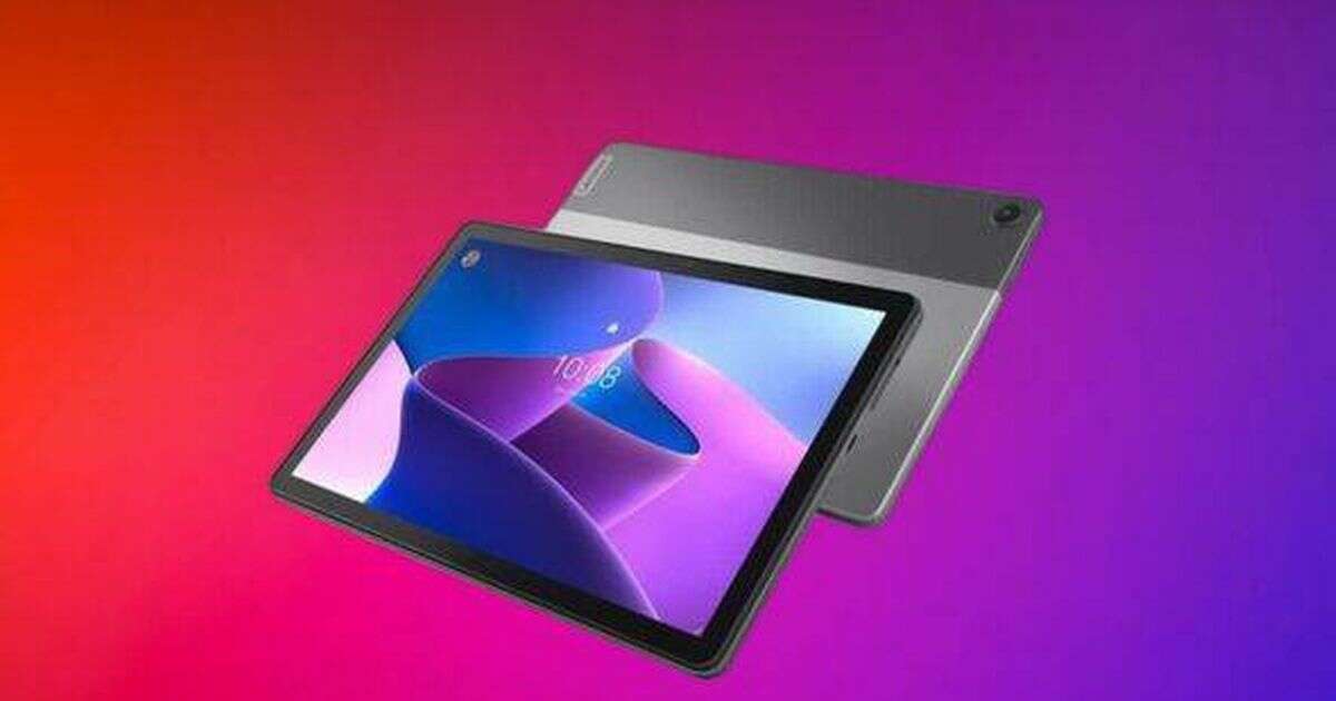 Lenovo tablet that is 'perfect gift for students' has price slashed by £81 ahead of Black Friday