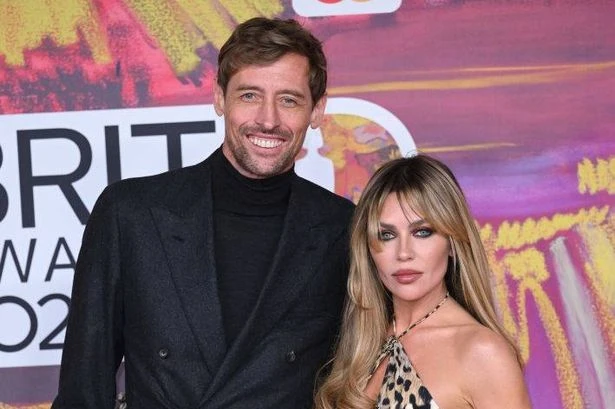 Peter Crouch says 'it's so wrong' as he aims dig at wife Abbey Clancy