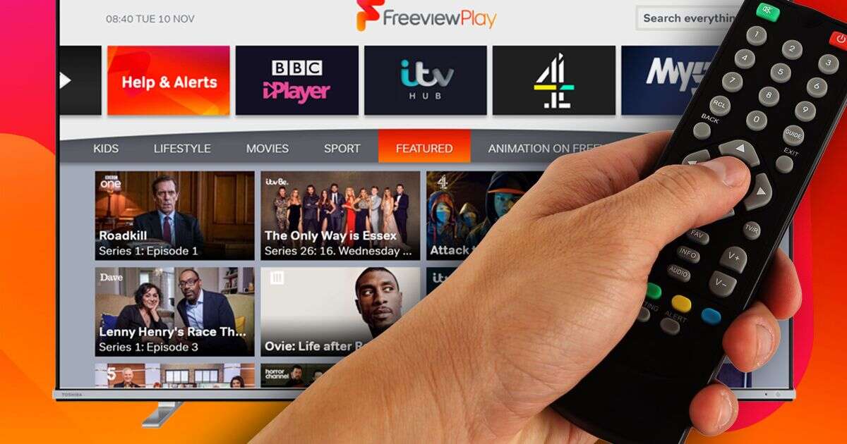 Surprise Freeview TV channel shutdown blocks UK homes from popular contentFreeview