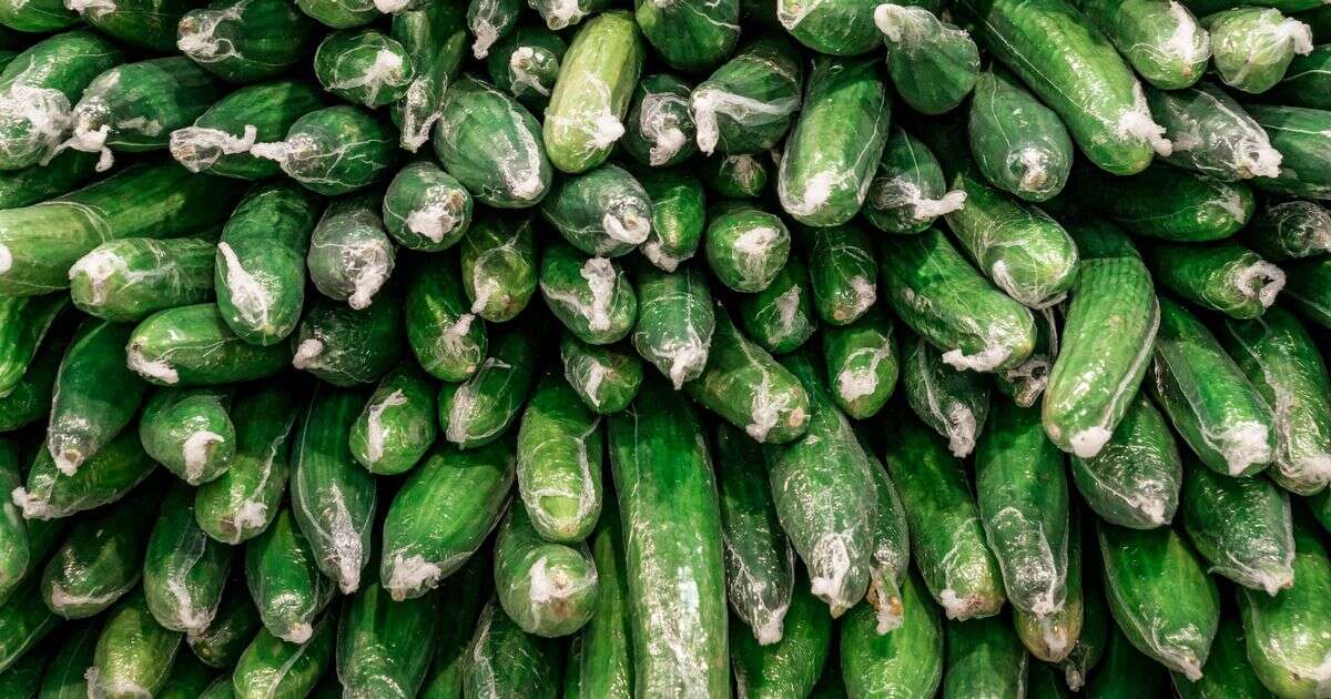 People only just realising why cucumbers come plastic-wrapped but courgettes don't