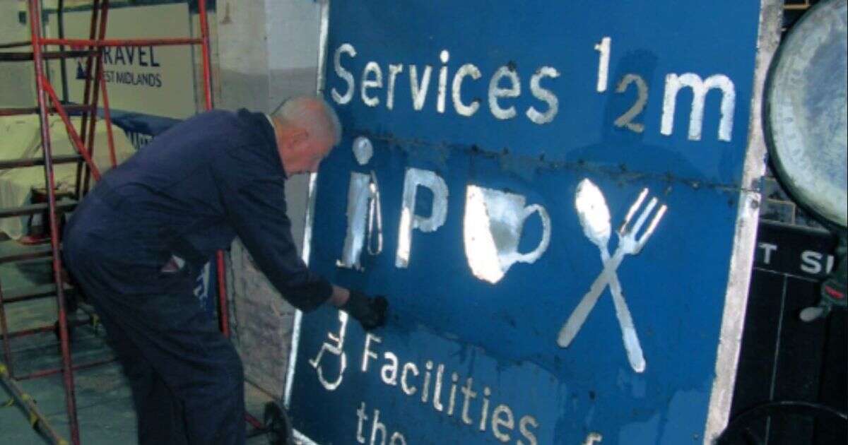 Missing M6 sign mystery after it disappeared nearly five decades ago - but it's finally solved