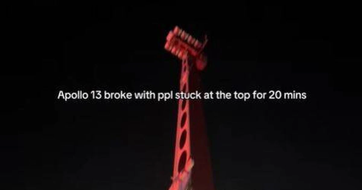 Boardmasters fairground ride breaks down as thrillseekers left 'stuck upside down'