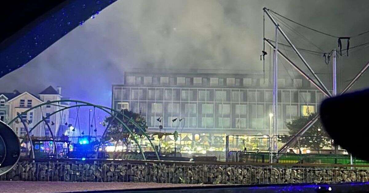 Two Paignton hotels in British holiday hotspot catch fire in the middle of the nightDevon and Cornwall Police