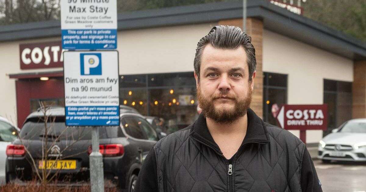 Man's life 'ruined' by parking ticket after he was 10 minutes late back to his car