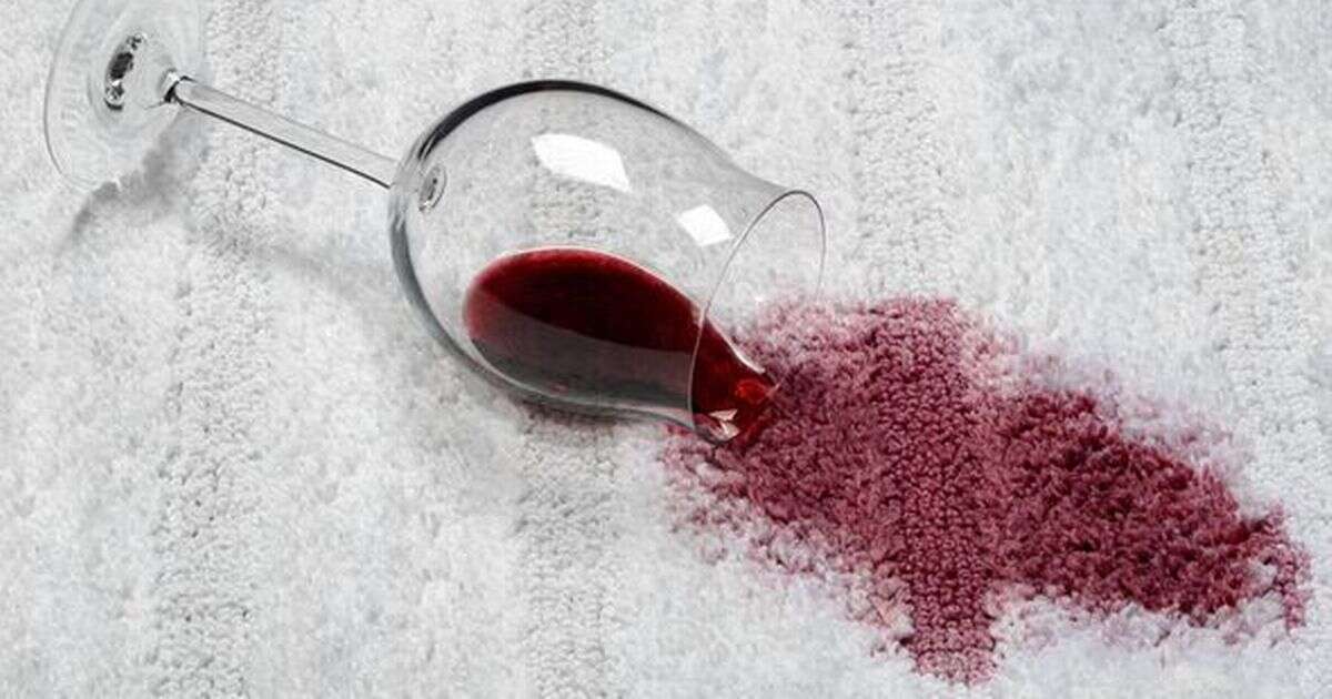 Get rid of red wine stains with no scrubbing using one simple kitchen ingredientCleaning