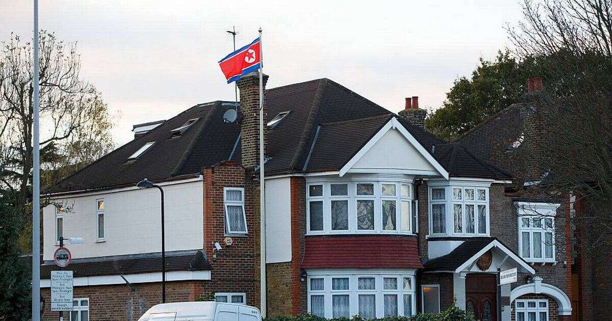 North Korea has an embassy in the UK and it's well-hidden on a residential road