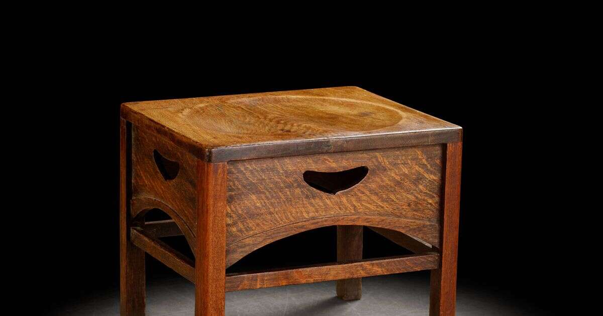 Art world is stunned after Mackintosh footstool sells for staggering amountCharles Rennie Mackintosh