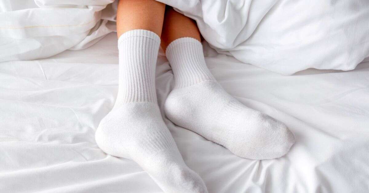 'Disgusting' reason you should never wear socks in bed - even if you're cold