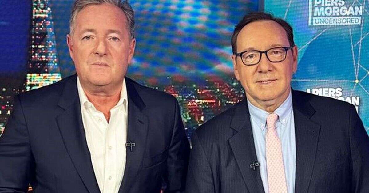 Kevin Spacey joins Piers Morgan for first major TV interview in years amid legal battles