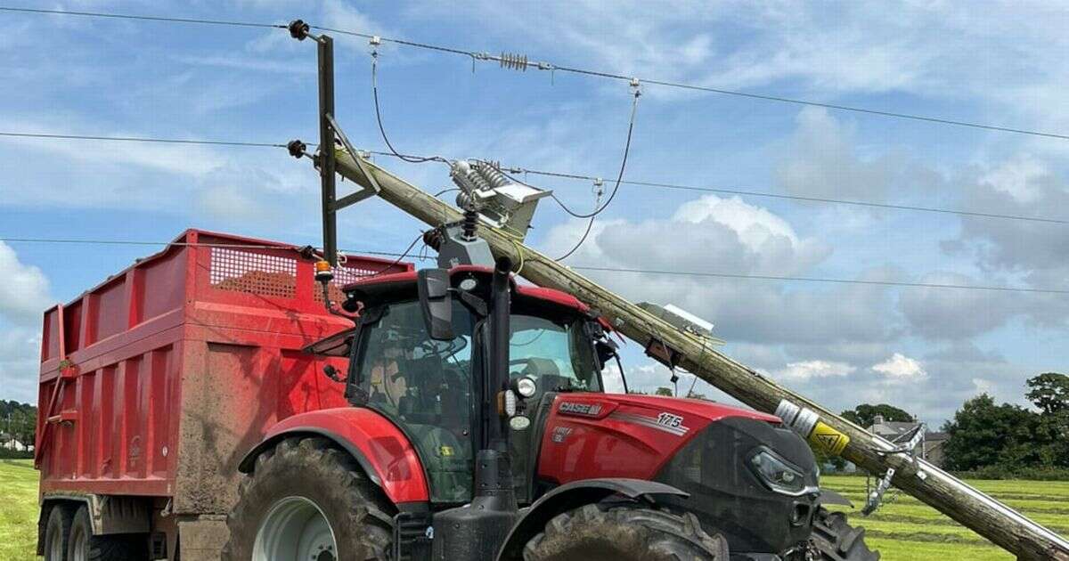 Farmer escapes death after crashing into electricity pole carrying 33,000 voltsNational Farmers Union