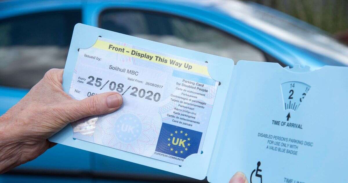 If you're in one of these seven groups of people you could get a Blue Badge - as a driver or passengerDisability