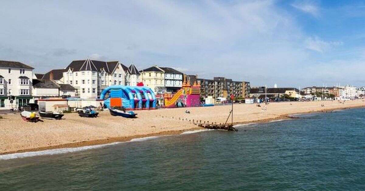 Map shows the famous UK seaside towns at risk of being underwater by 2050