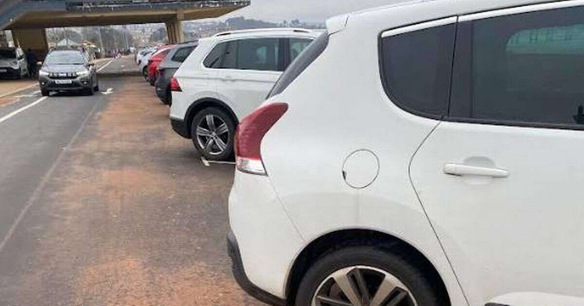 Tourist vows 'I won't come back' after 'tiny' parking bay sees him hit with fine