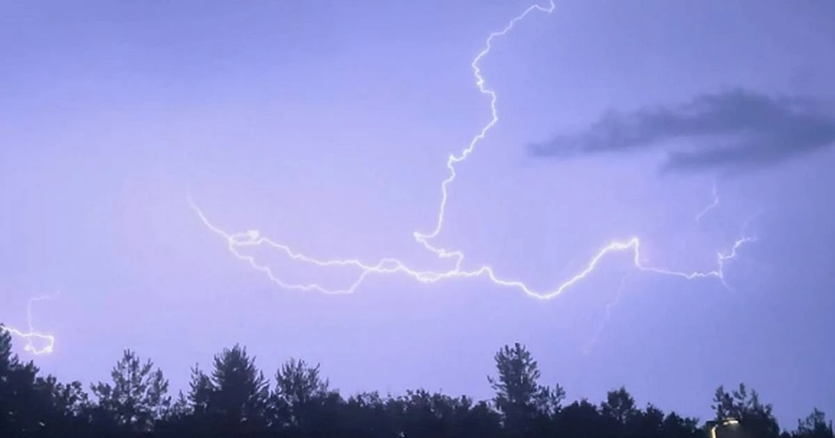Met Office weather warning extended as huge thunder and lightning alert issued for 36 areas