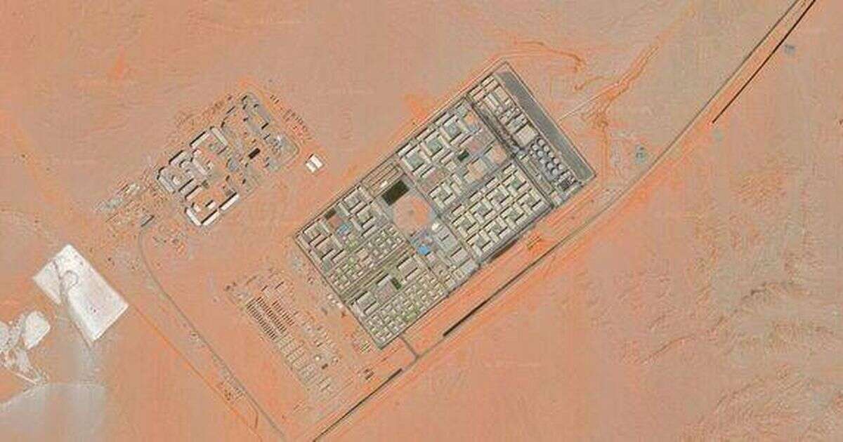 Saudi Arabia's 'city of the future' from space - but it's not going to plan