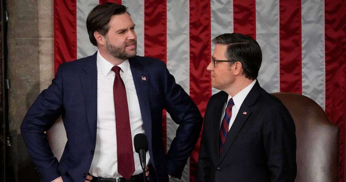 JD Vance's 'baby-sized pants' ridiculed during Trump's speech to Congress