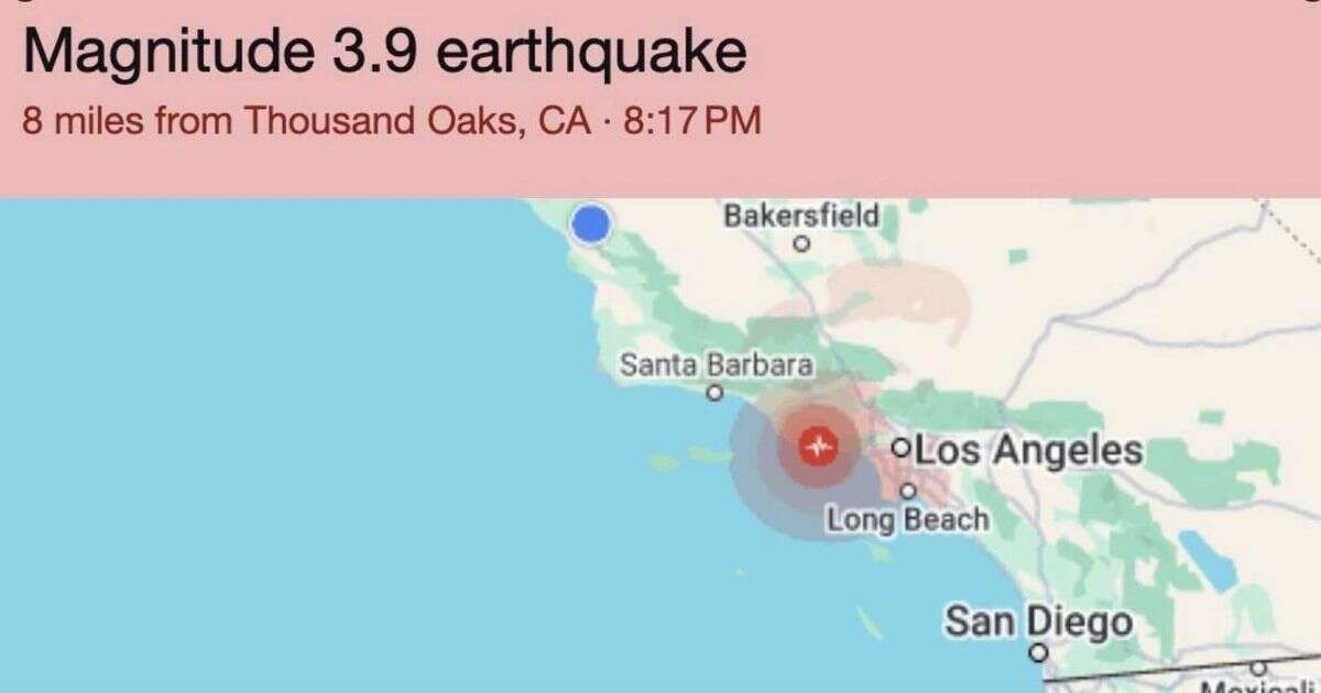 Earthquake hits Los Angeles as experts warn of 'aftershocks' after jarring tremor