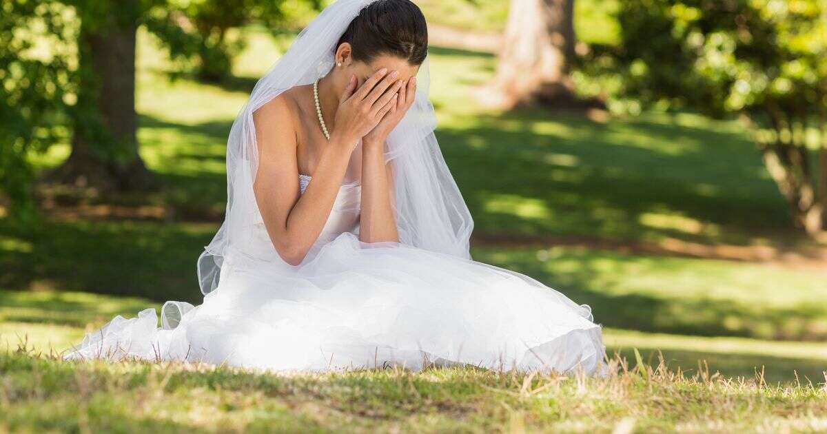 Bride devastated after hearing nine terrifying words at wedding - it 'killed the mood'