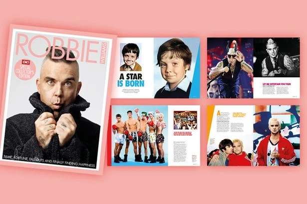 Robbie Williams: Fame, Fortune & Finally Finding Happiness Magazine