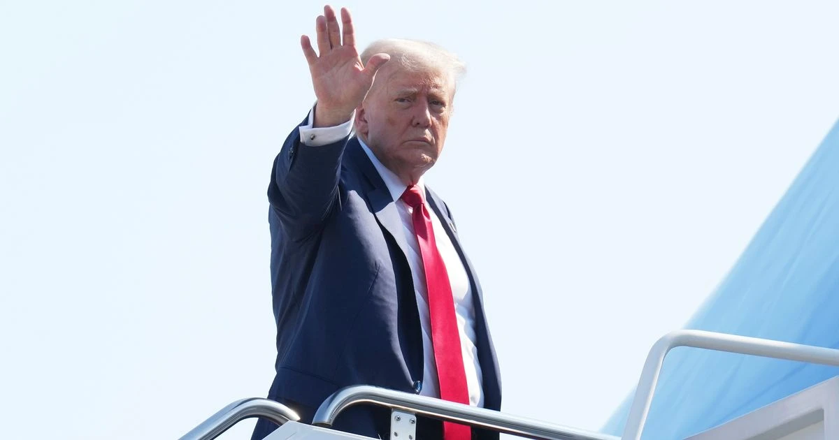 LiveDonald Trump visit LIVE: Exact time President will arrive in Scotland revealed