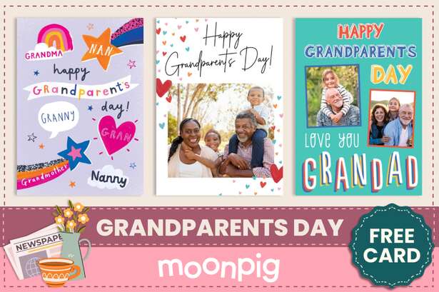 Celebrate Grandparents Day with a free Moonpig card