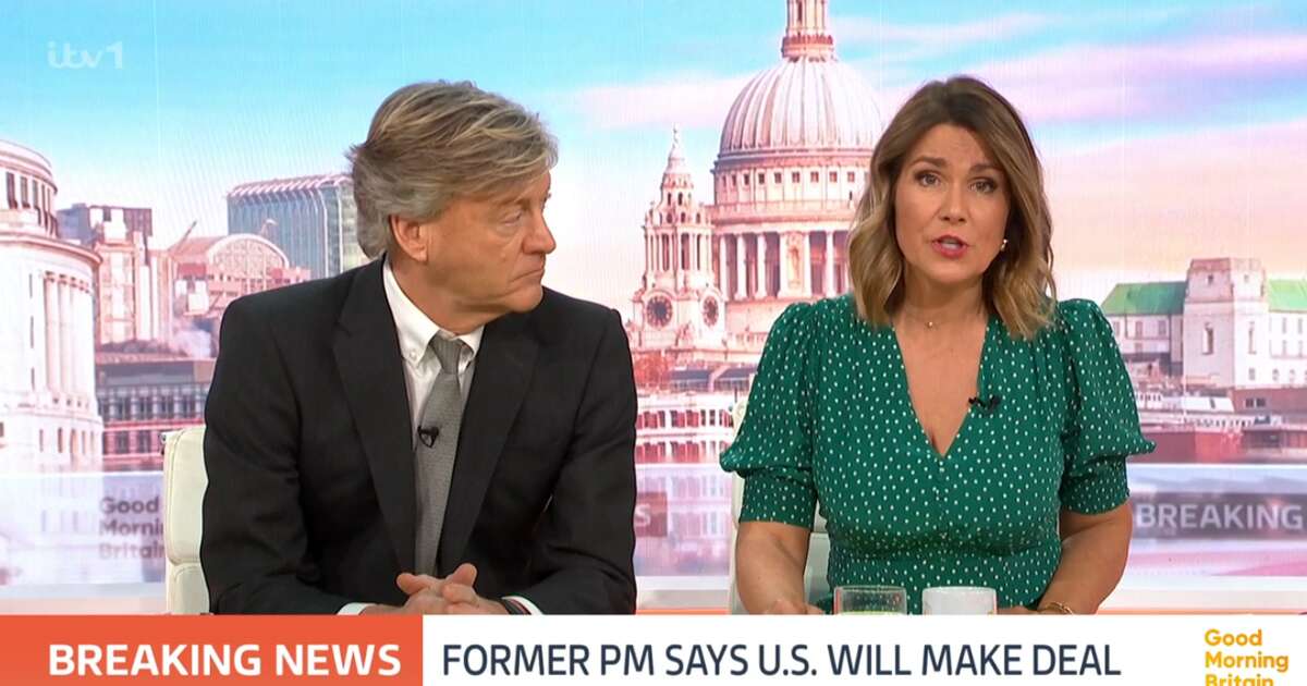 Good Morning Britain's Susanna Reid halts live broadcast for 'breaking news' announcementVIDEO