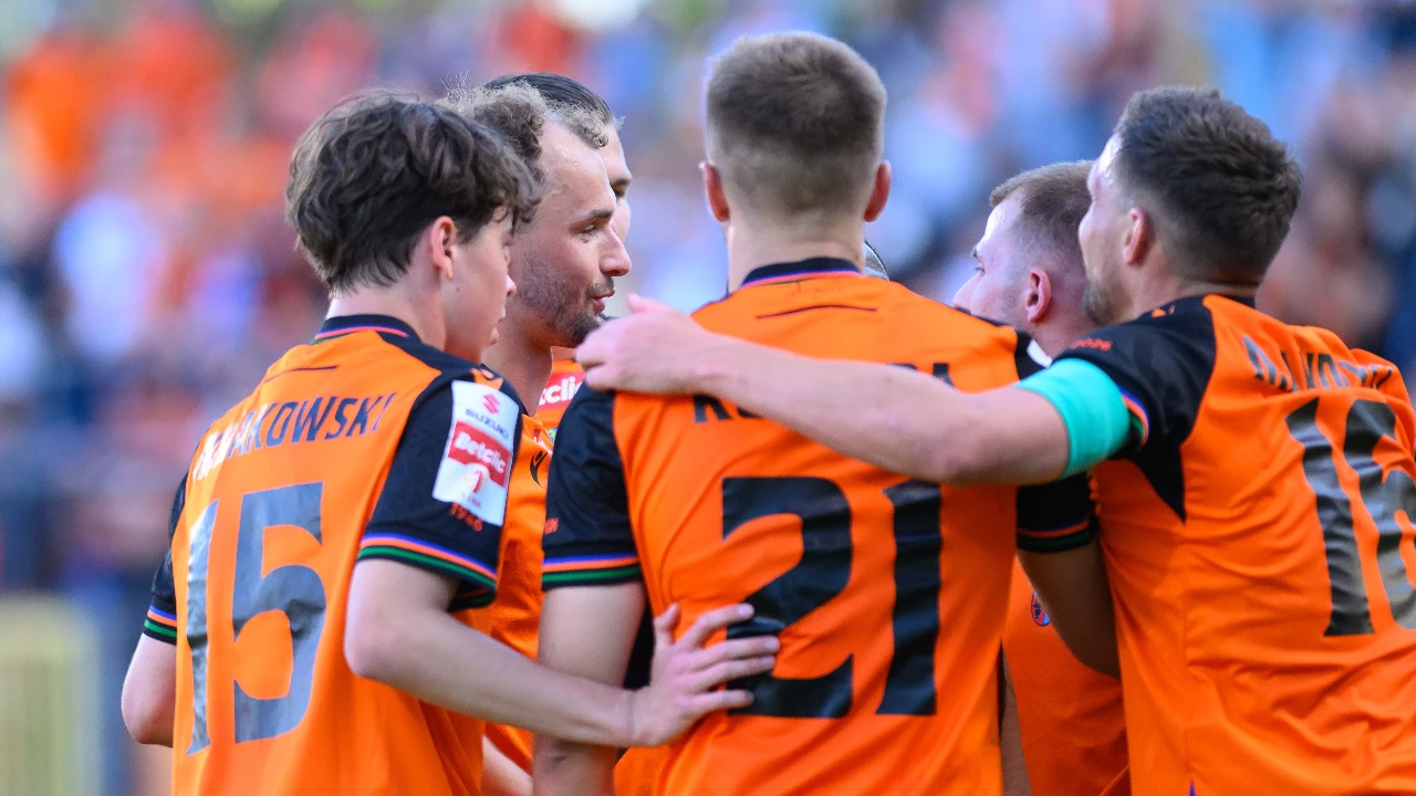 Chrobry w finale baraży o ekstraklasę. ŁKS przegrał wojnę nerwów w karnych