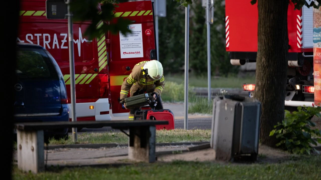Tragiczny pożar domku letniskowego. Nie żyje 18-latka