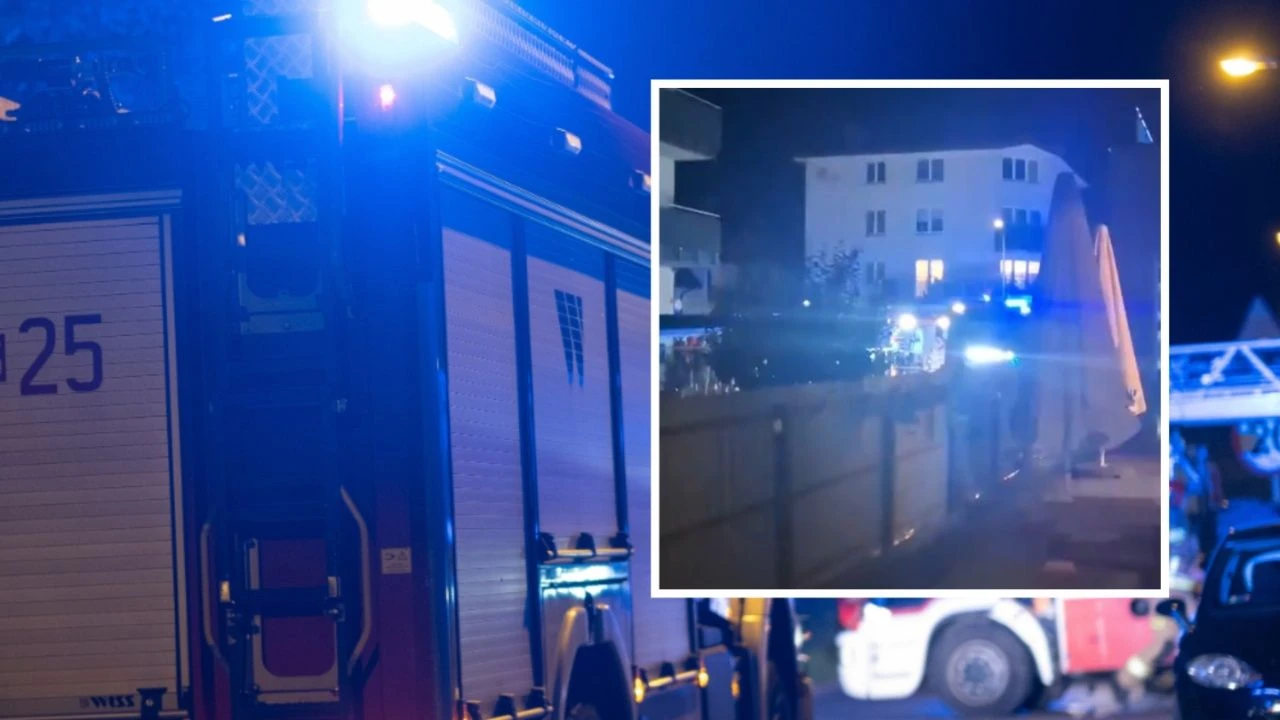 Kolejny pożar w Ząbkach. Ogień w garażu podziemnym i 300 ewakuowanych osób
