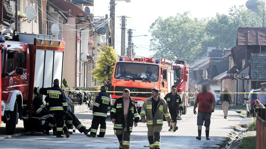 Mieszkańcy Nowej Białej dziękują strażakom i mówią o swojej tragedii