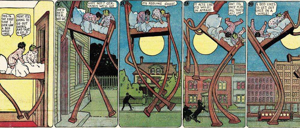 90. Todestag von Winsor McCay (1869-1934) Schlafwandler im Wunderland