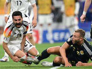 „Bänder sind stabil, hatte schon Schlimmeres“ DFB-Kapitän Gündogan gibt nach schottischem Foul Entwarnung