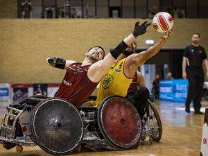 Rollstuhlrugby bei den Paralympics Gekommen, um zu ärgern