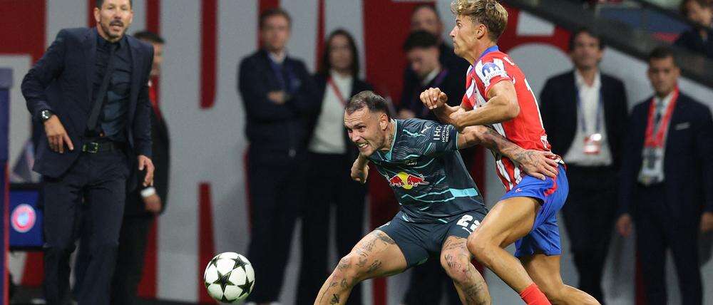 Gegentreffer in der 90. Minute RB Leipzig verliert durch spätes Tor bei Atlético Madrid 1:2