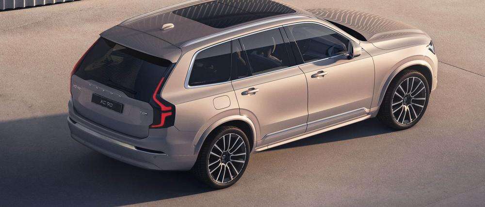 Volvo XC90 Ein Bestseller macht sich frisch