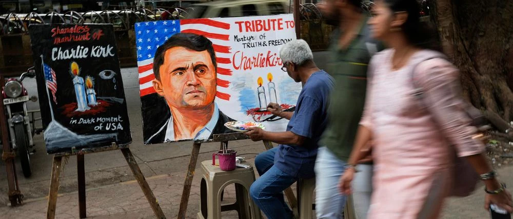 US-Präsident macht „radikale Linke“ verantwortlich Trump-Vertrauter Charlie Kirk erschossen – Täter auf der Flucht
