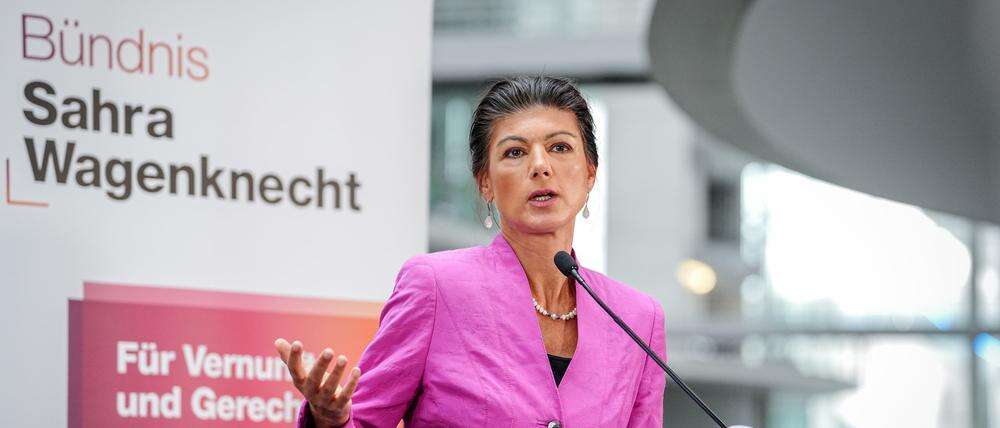 Vertrauensfrage am 15. Januar Bündnis Sahra Wagenknecht will zeitnah vier Landesverbände gründen