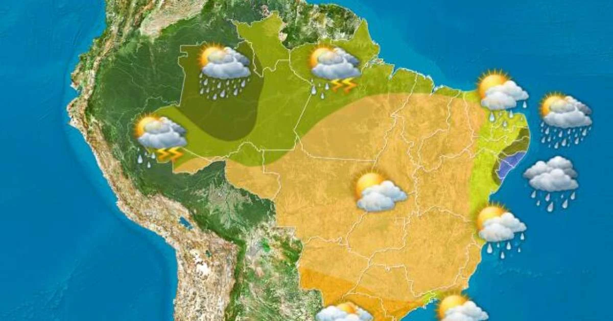 Chuva aumenta na costa leste do Nordeste neste domingo