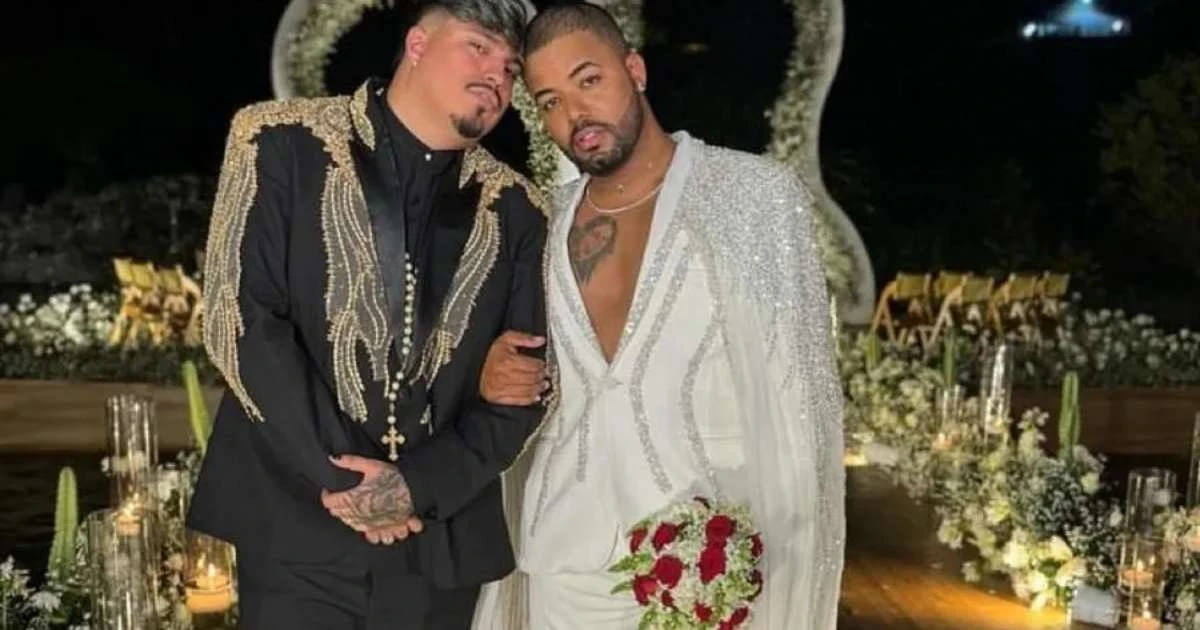 Presos, Hytalo Santos e marido distribuíram iPhones de R$ 10 mil em convites de casamento; saiba
