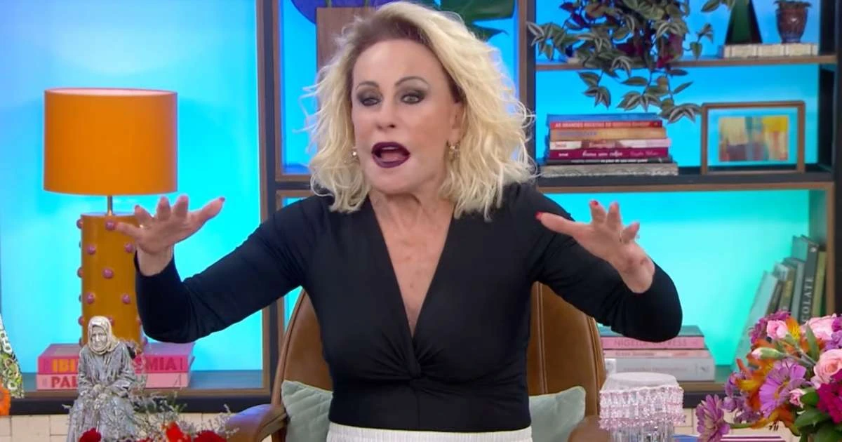 Ana Maria Braga comete erro sobre palavra que envolve gays e se manifesta: 'Vergonha nenhuma de corrigir'