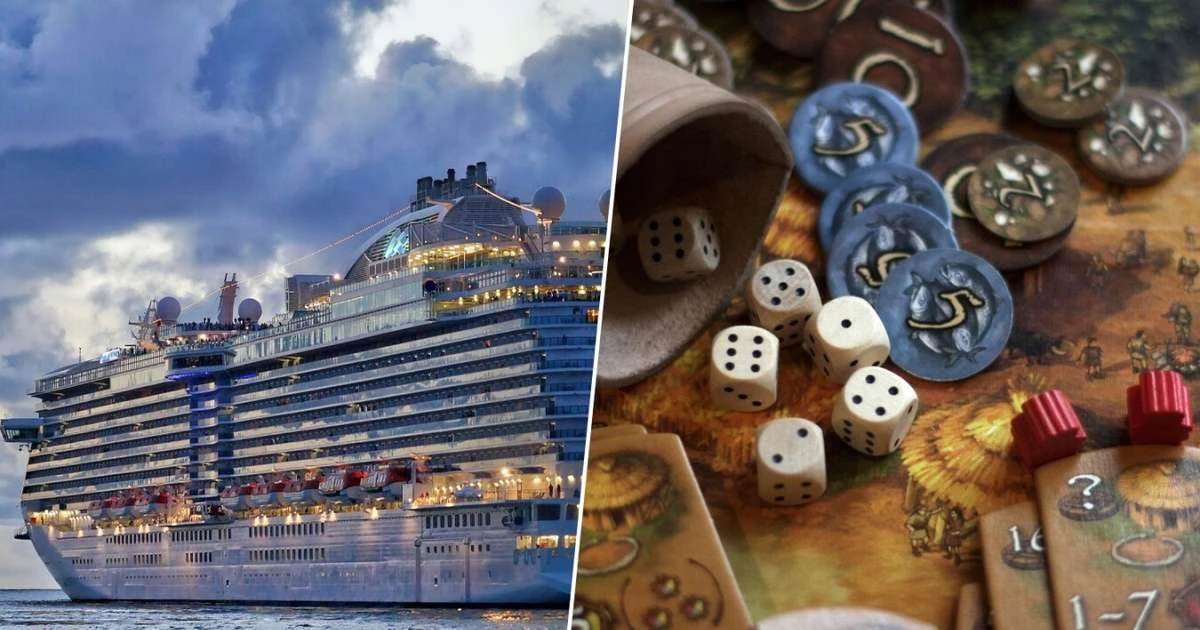 Há uma moda por cruzeiros de luxo onde você passa dias fazendo apenas uma coisa: jogando jogos de tabuleiro
