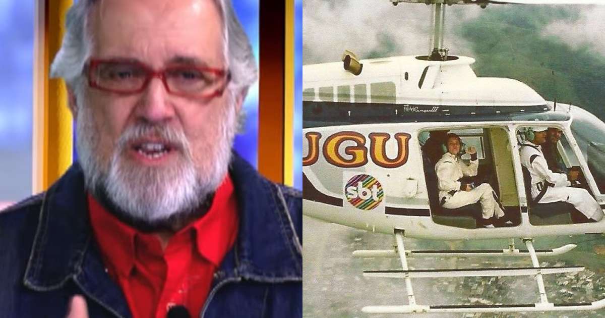 Leão Lobo expõe trauma ao trabalhar em helicóptero de Gugu: 'Porta aberta e pé amarrado'