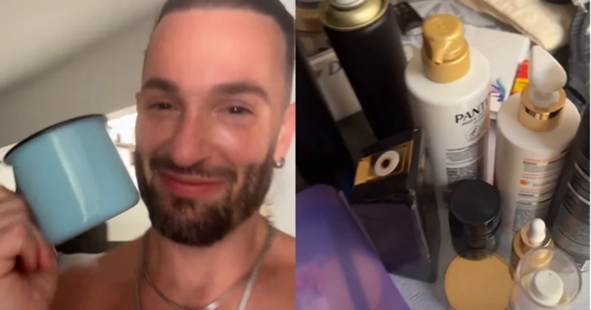 BBB25: Diego Hypolito mostra todos os itens que 'roubou' do programa: 'Globo, não me julga'
