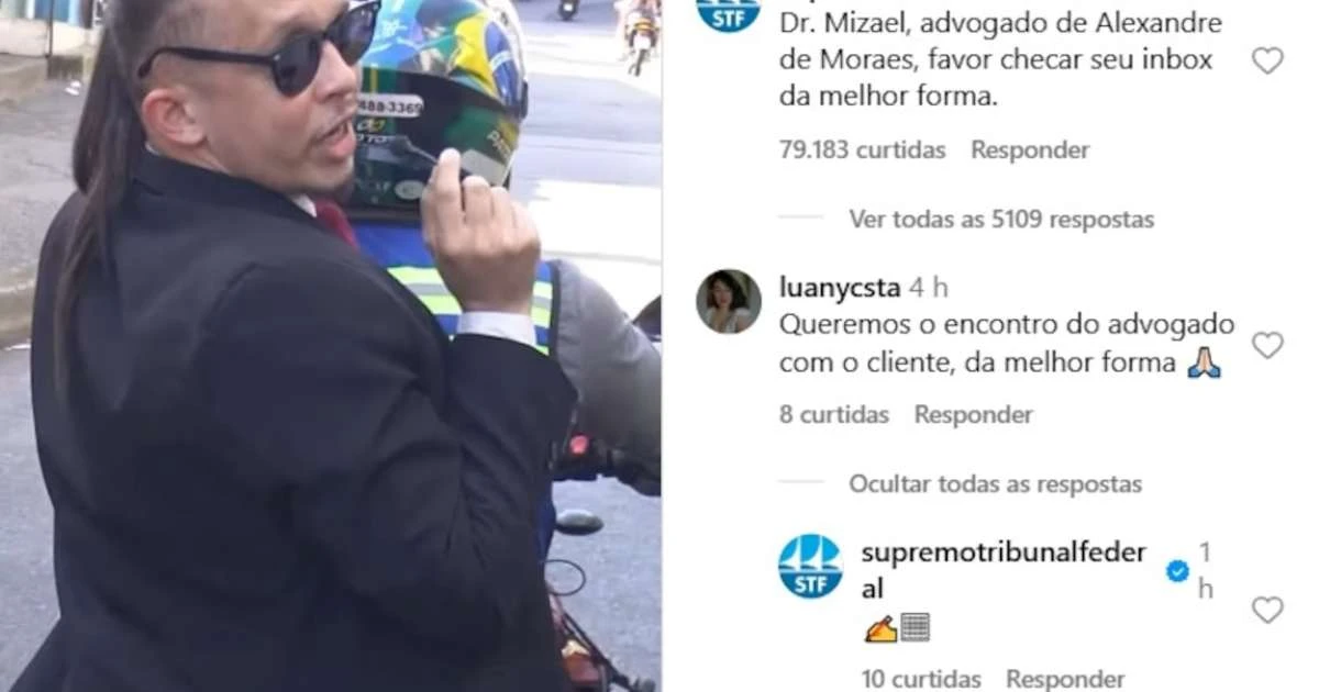 STF brinca com 'advogado de Moraes' nas redes da 'melhor forma'; saiba quem é
