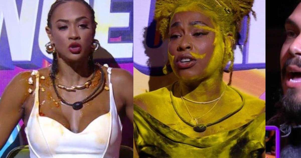 Sincerão com muito barraco! Aline e Vinícius DETONAM Thamiris em dinâmica do 'BBB 25': 'Mentirosa, falsa e sonsa'