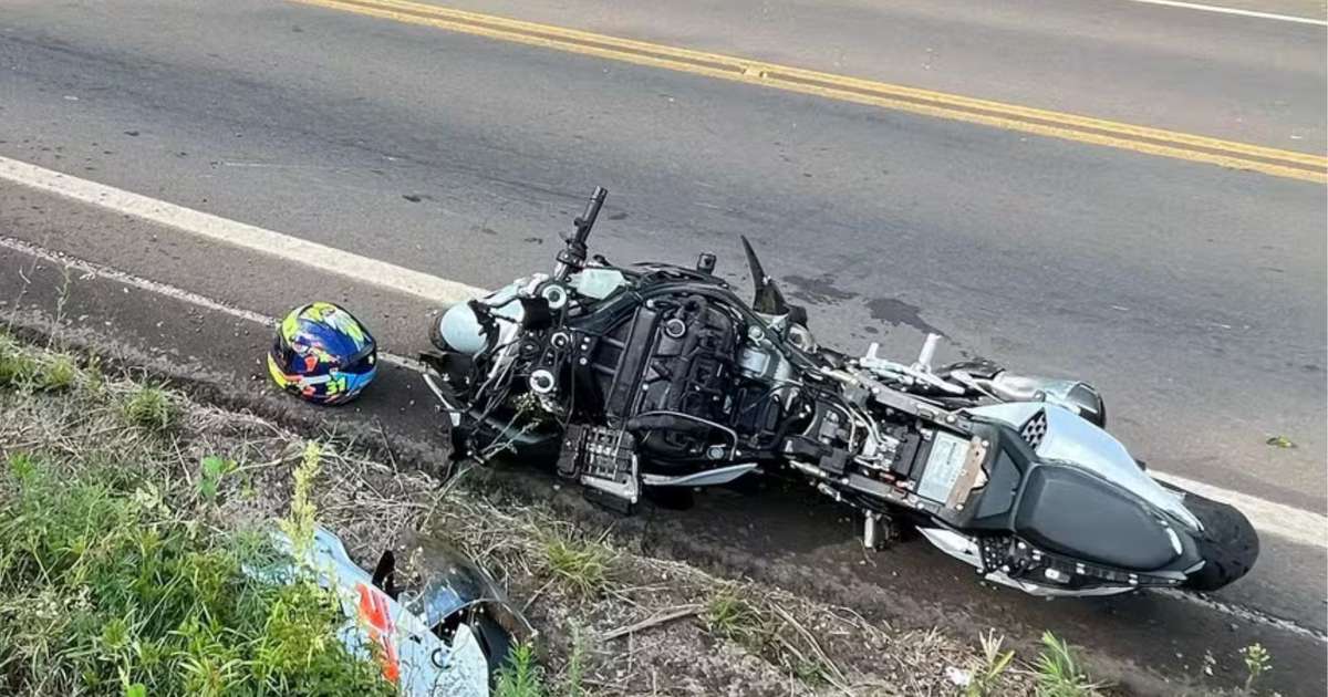 Fatalidade! Ex-jogador morre aos 39 anos em grave acidente de moto