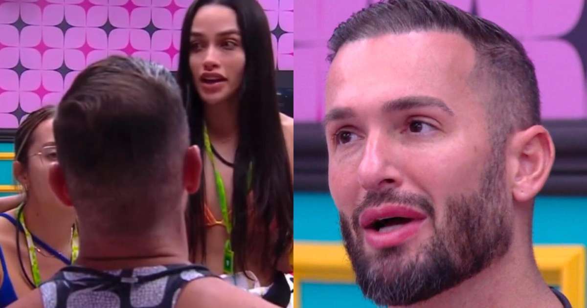 'BBB 25': Surto? Confira a reação de Diego e Daniele ao irem para o paredão