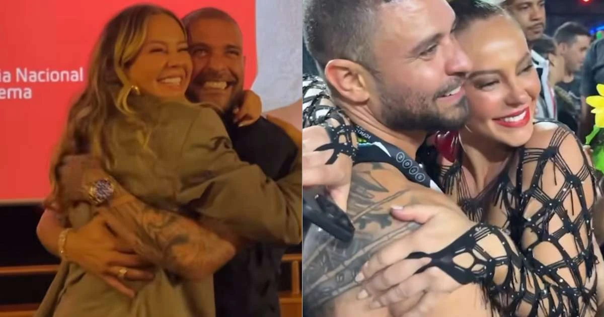 Paolla Oliveira ganha declaração apaixonada de Diogo Nogueira: 'Eu sigo aqui'